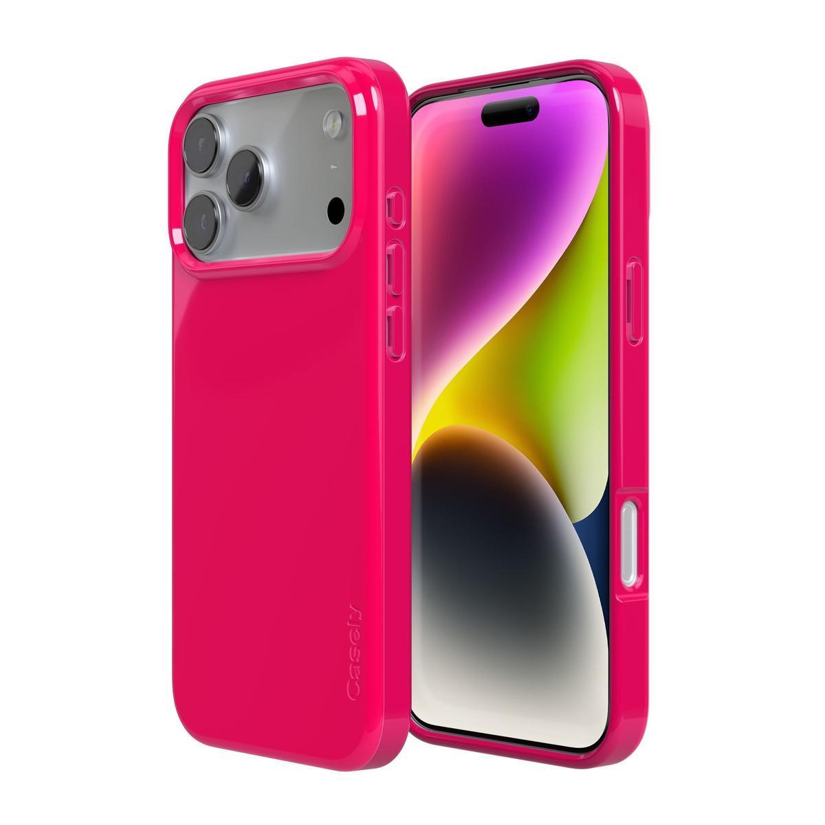 Think Pink | Solid Neon Pink Case