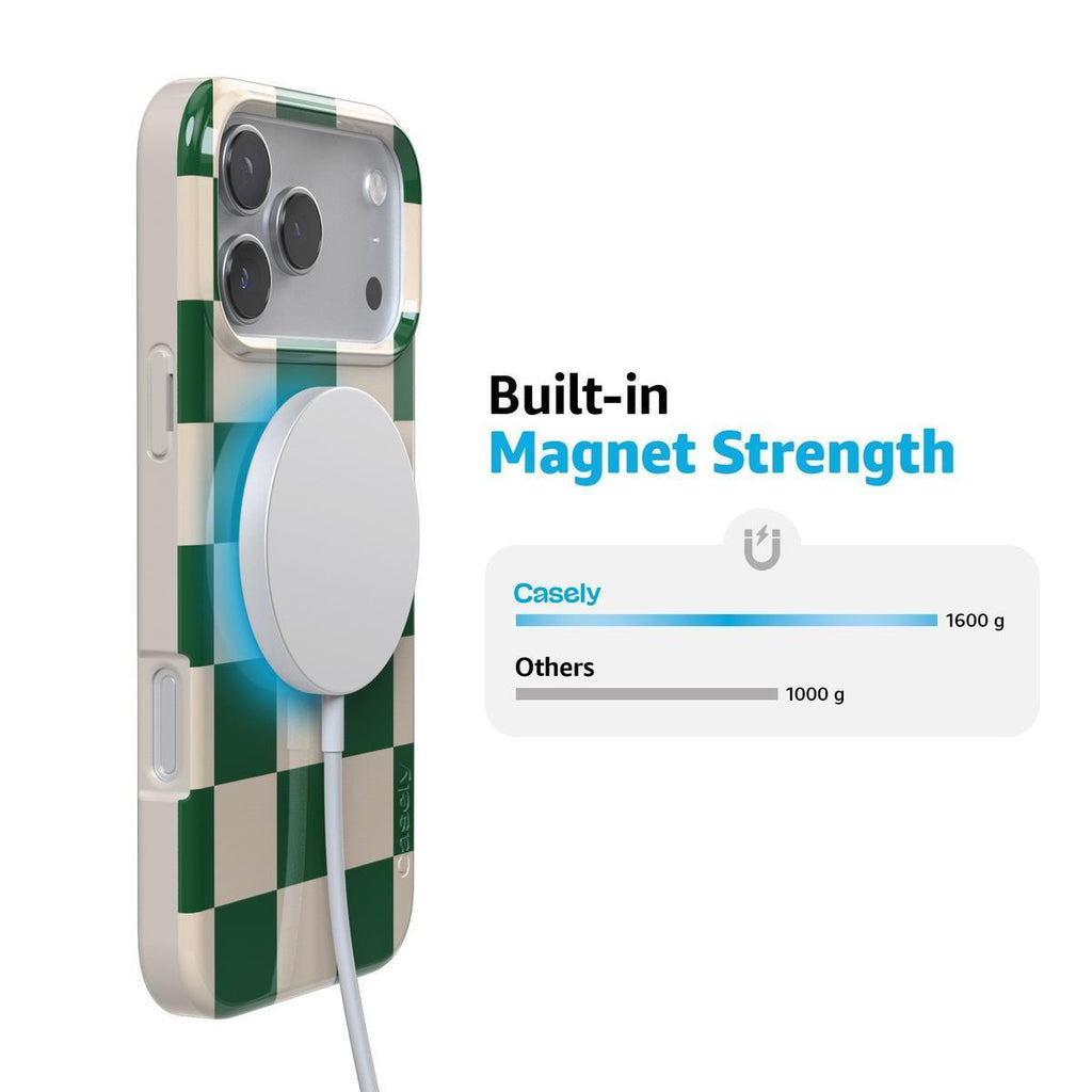 Fit Check | Green Checkerboard Case