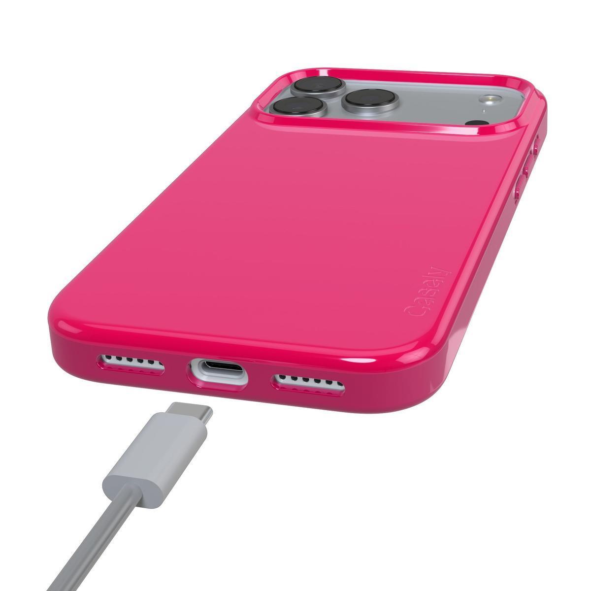Think Pink | Solid Neon Pink Case