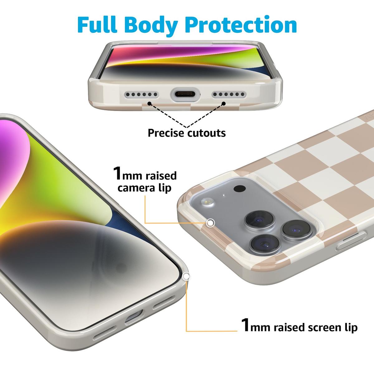 Fit Check | Neutral Checkerboard Case