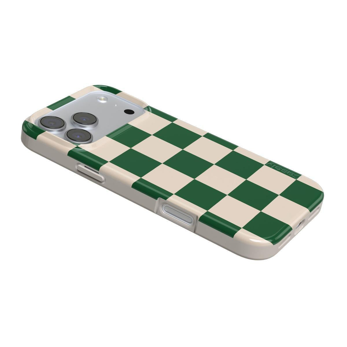 Fit Check | Green Checkerboard Case