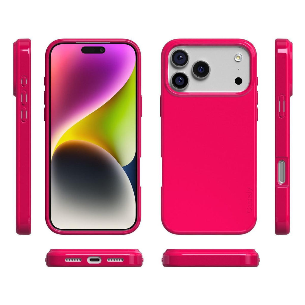 Think Pink | Solid Neon Pink Case