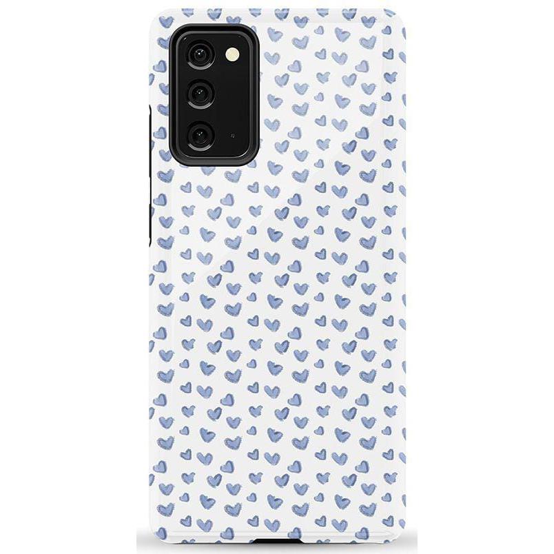The Valentine's Collection | Blue Heart Case Phone Case Casetry Essential Galaxy Note 20