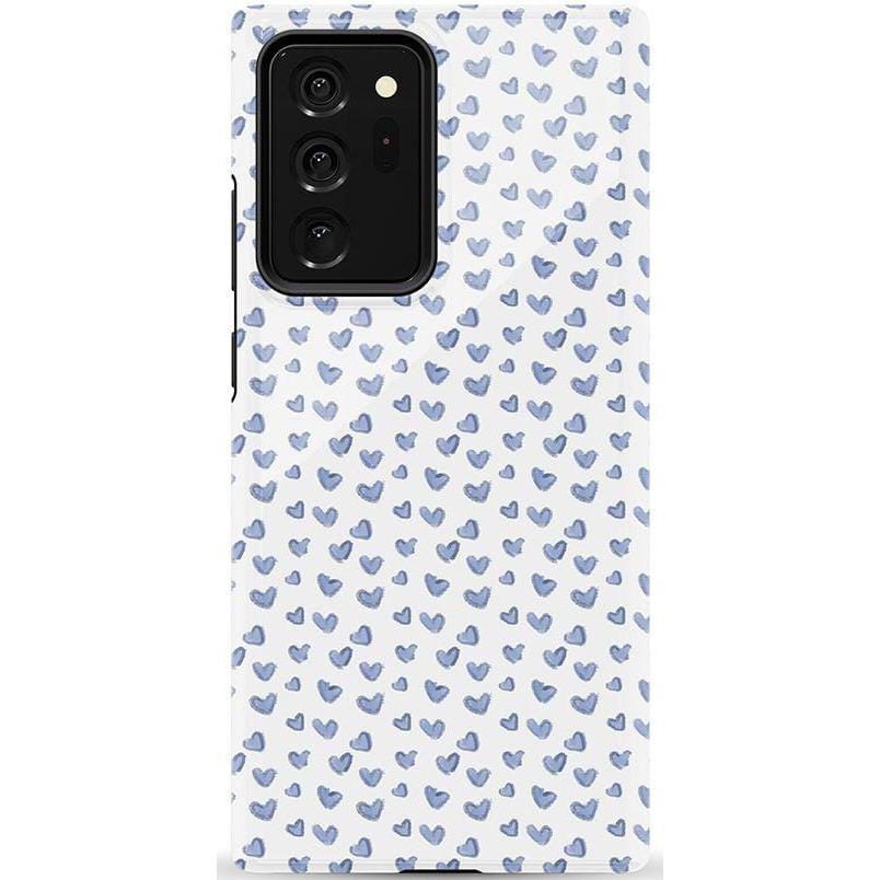 The Valentine's Collection | Blue Heart Case Phone Case Casetry Essential Galaxy Note 20 Ultra