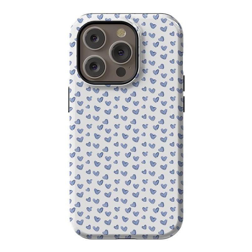 The Valentine's Collection | Blue Heart Case Phone Case Casetry Essential + MagSafe® iPhone 14 Pro