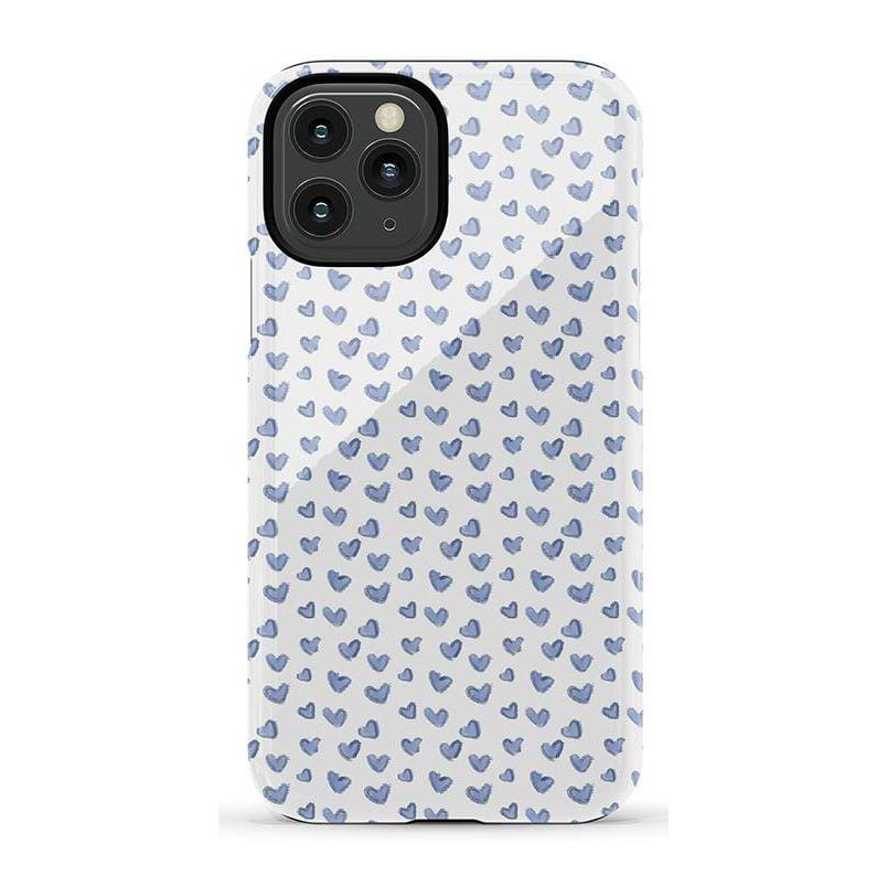The Valentine's Collection | Blue Heart Case Phone Case Casetry Essential iPhone 11