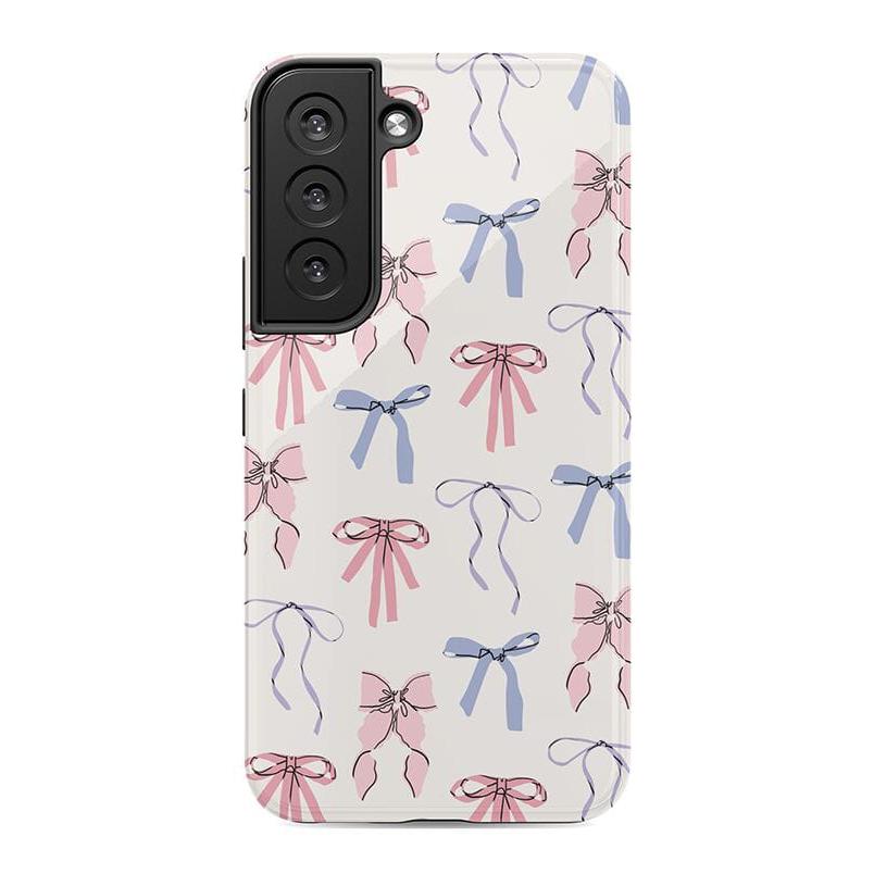 The Valentine's Collection | Pastel Bows Case Phone Case Casetry Essential Galaxy S22 Ultra