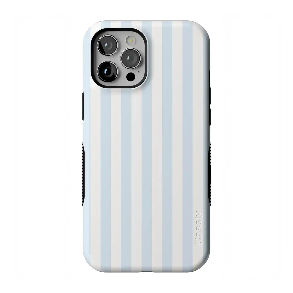 Blue Stripes | Sunday Best Case Phone Case get.casely Bold Flex + MagSafe® iPhone 12 Pro Max 