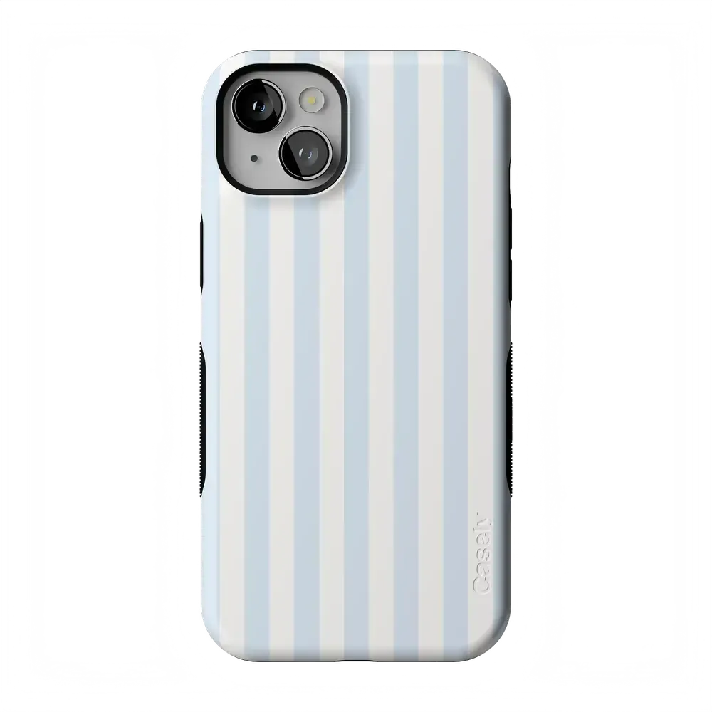Blue Stripes | Sunday Best Case Phone Case get.casely Bold Flex + MagSafe® iPhone 14 Plus 