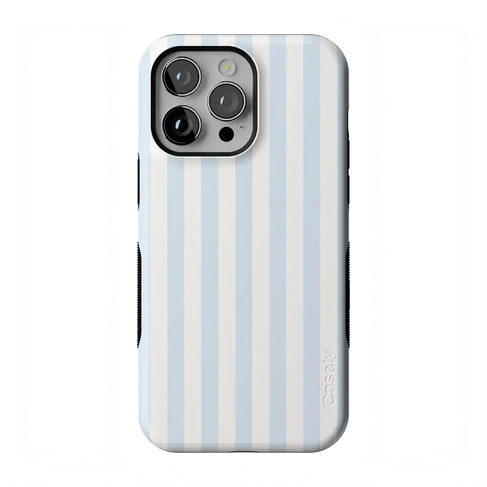 Blue Stripes | Sunday Best Case Phone Case get.casely Bold Flex + MagSafe® iPhone 14 Pro Max 