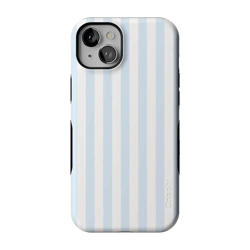 Blue Stripes | Sunday Best Case Phone Case get.casely Bold Flex + MagSafe® iPhone 15 Plus 