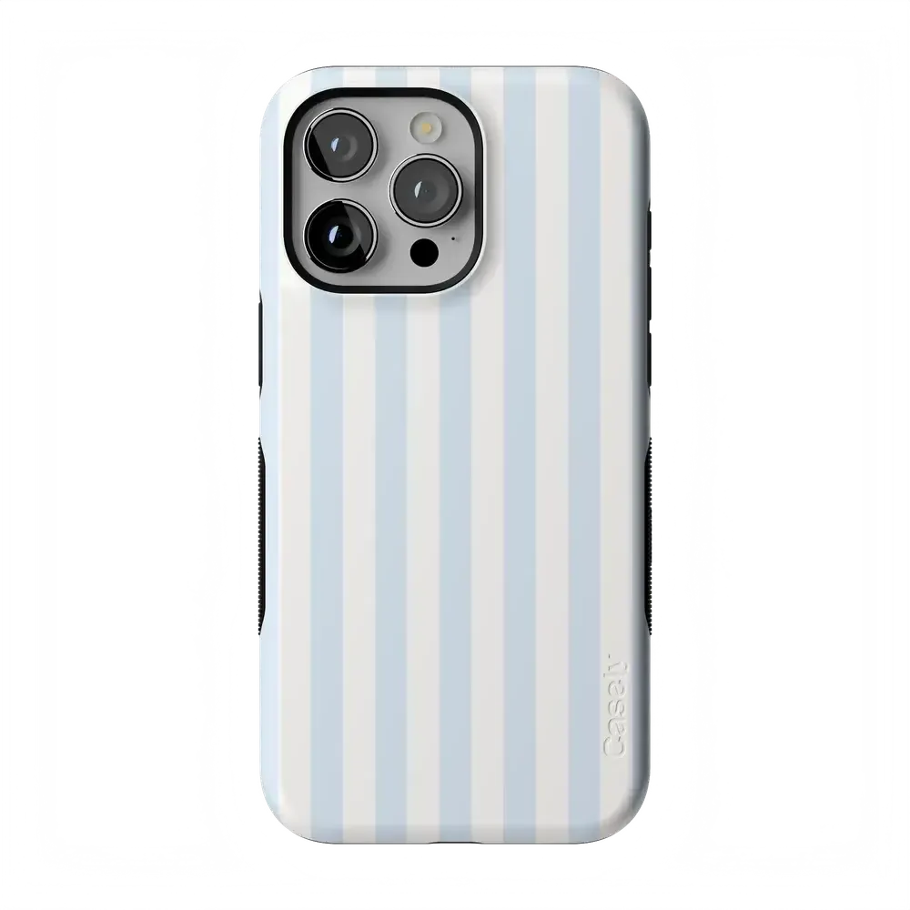 Blue Stripes | Sunday Best Case Phone Case get.casely Bold Flex + MagSafe® iPhone 15 Pro Max 