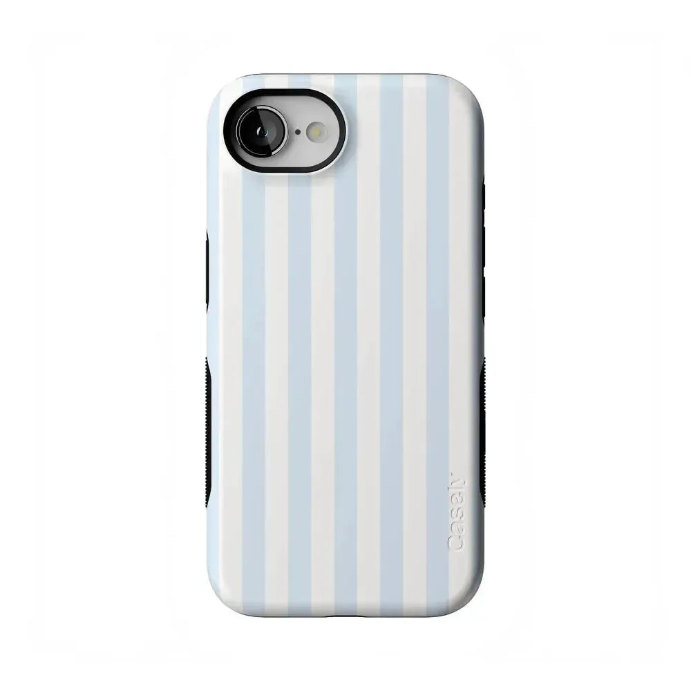 Blue Stripes | Sunday Best Case Phone Case get.casely Bold Flex + MagSafe® iPhone 16e 
