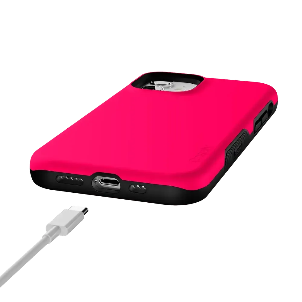 Think Pink | Solid Neon Pink Case