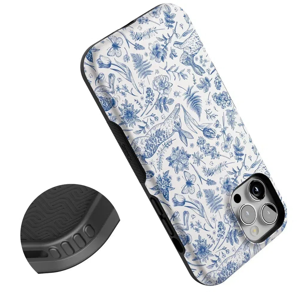 Hop & Bloom | Bunny Toile Case