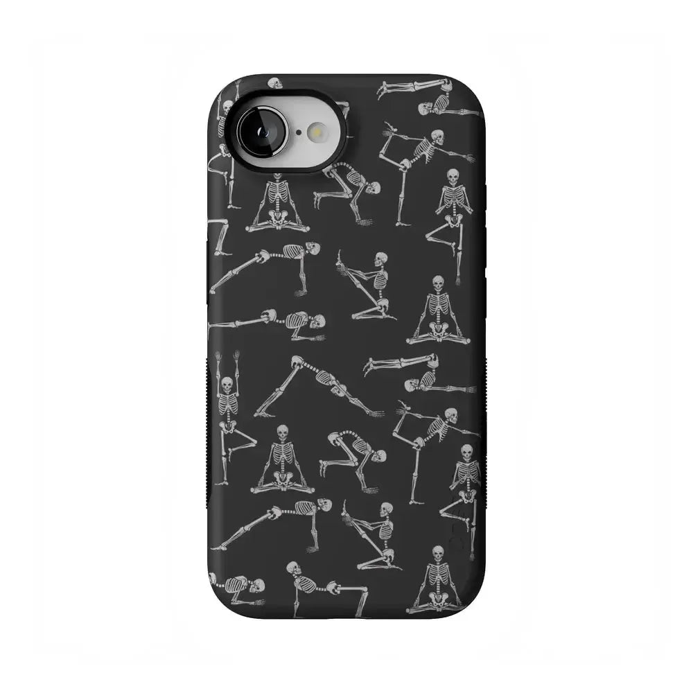 Corpse Pose | Skeleton Yoga Case Phone Case Casetry Bold Flex + MagSafe® iPhone 16e 