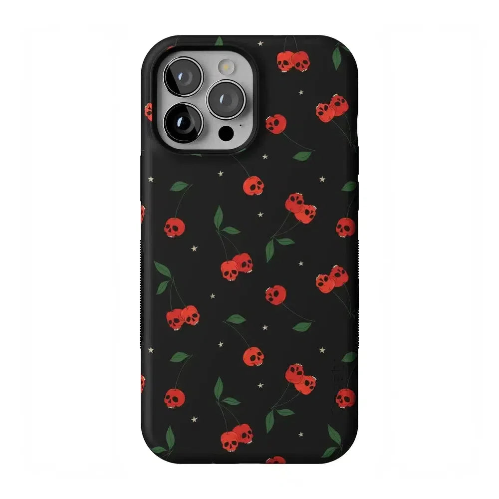Sweet Revenge | Cherry Skulls Case Phone Case Casetry Bold Flex + MagSafe® iPhone 13 Pro Max