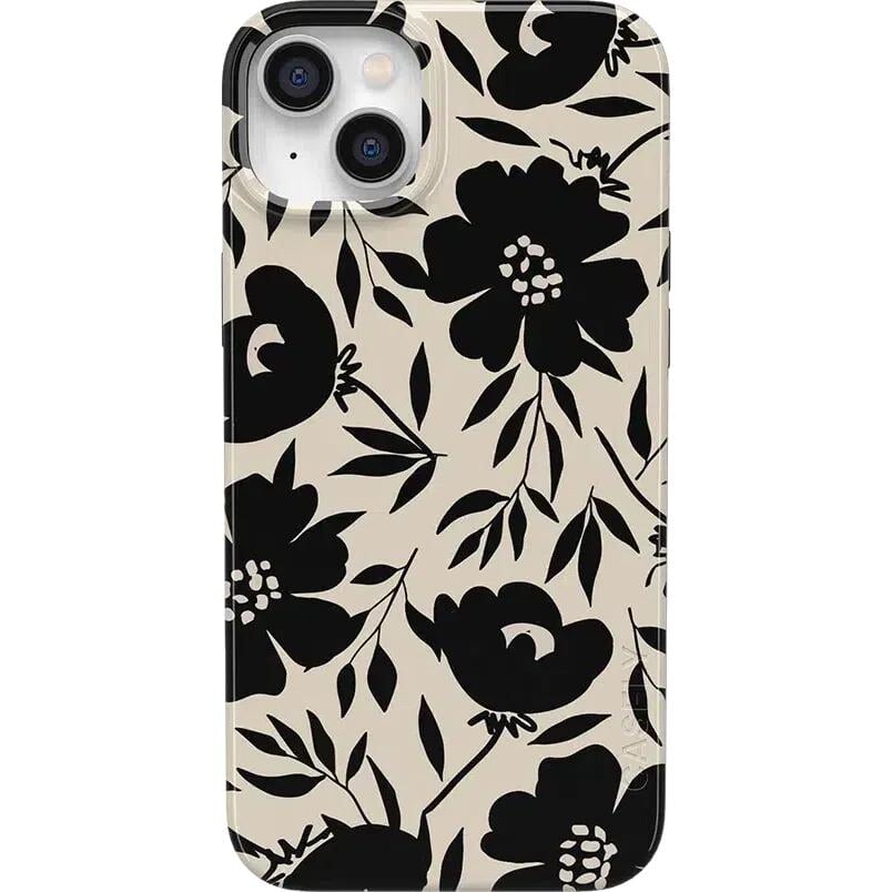Dark Fantasy | Contrast Floral Case iPhone Case get.casely Classic + MagSafe® iPhone 14 