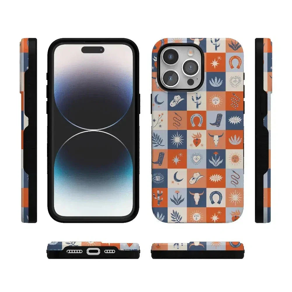 Dirt Road Chic | Western Squares Case
