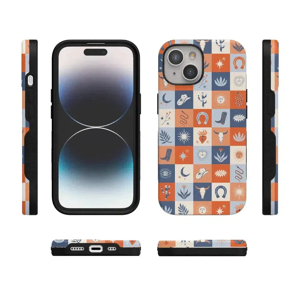 Dirt Road Chic | Western Squares Case