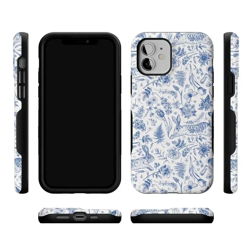 Hop & Bloom | Bunny Toile Case
