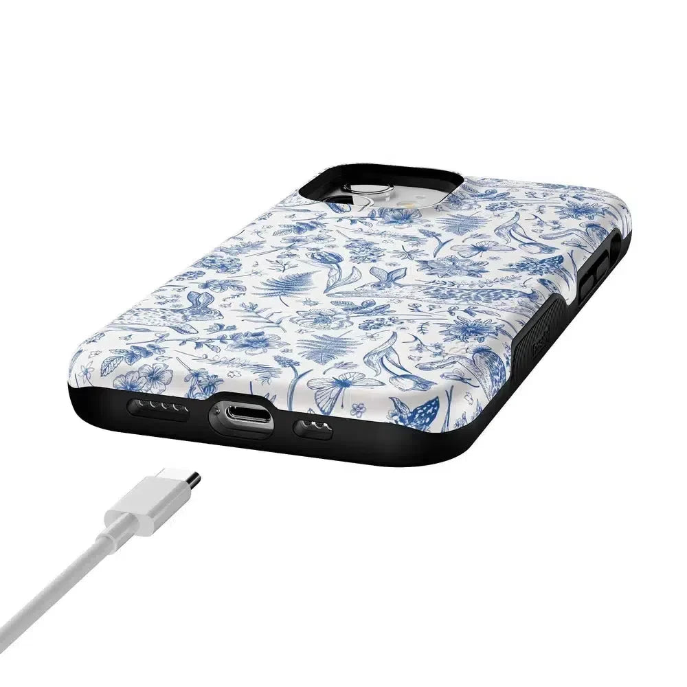 Hop & Bloom | Bunny Toile Case