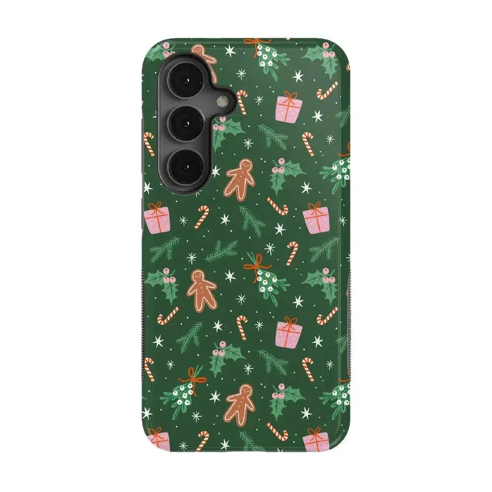 Everything Nice | Gingerbread Case Phone Case Casetry Bold Flex + MagSafe® Galaxy S25 
