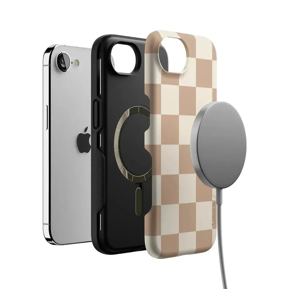 Fit Check | Neutral Checkerboard Case