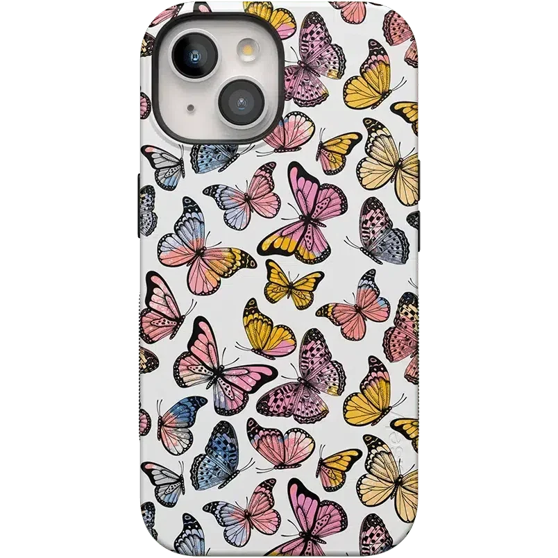 Free Spirit | Rainbow Butterfly Case iPhone Case get.casely Bold Flex + MagSafe® iPhone 15 Plus 