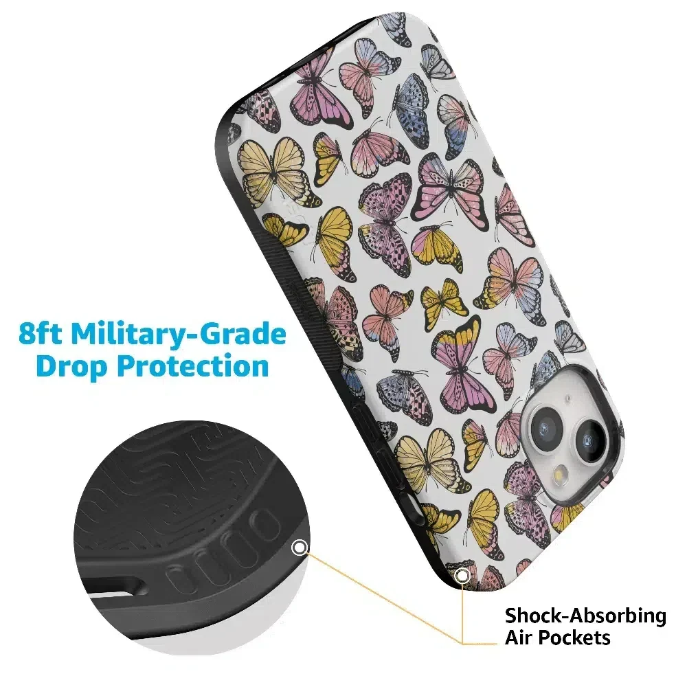 Free Spirit | Rainbow Butterfly Case
