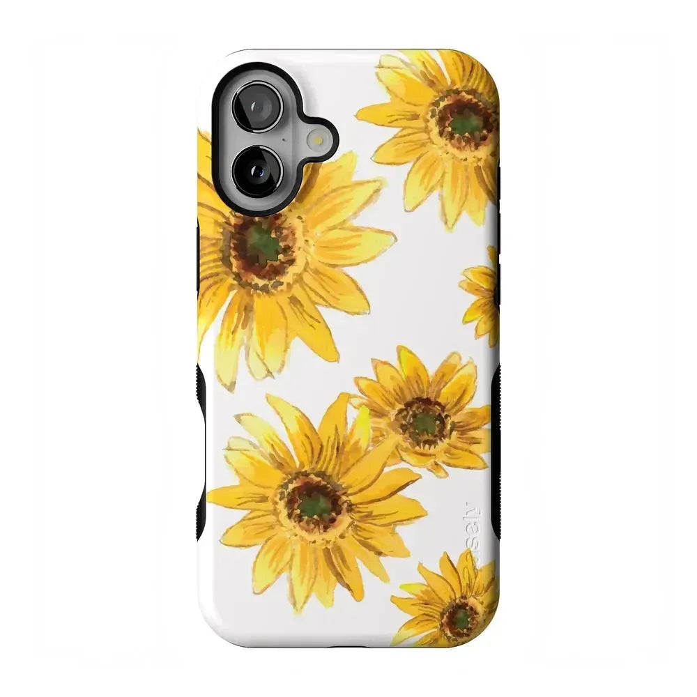 Golden Garden | Yellow Sunflower Floral Case iPhone Case get.casely Bold Flex + MagSafe® iPhone 16 Plus 