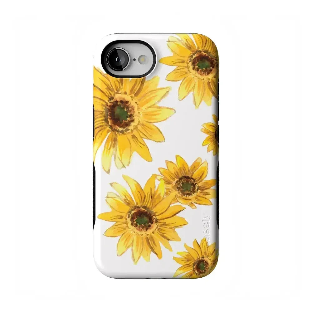Golden Garden | Yellow Sunflower Floral Case iPhone Case get.casely Bold Flex + MagSafe® iPhone 16e 
