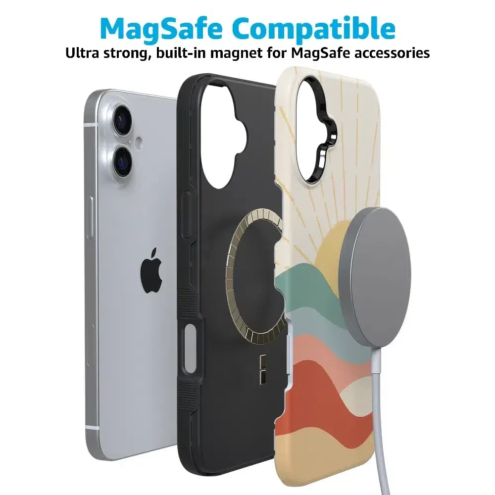 Here Comes the Sun | Colorblock Sunset Case