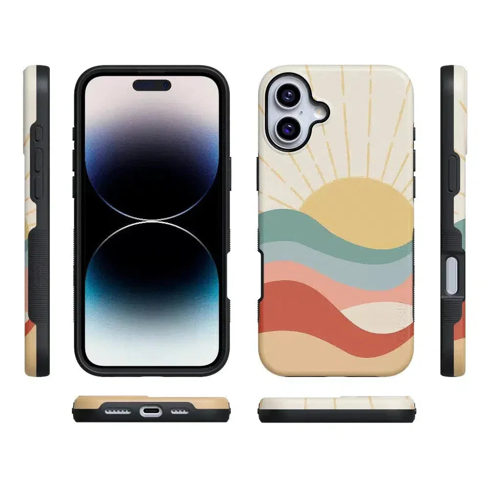 Here Comes the Sun | Colorblock Sunset Case