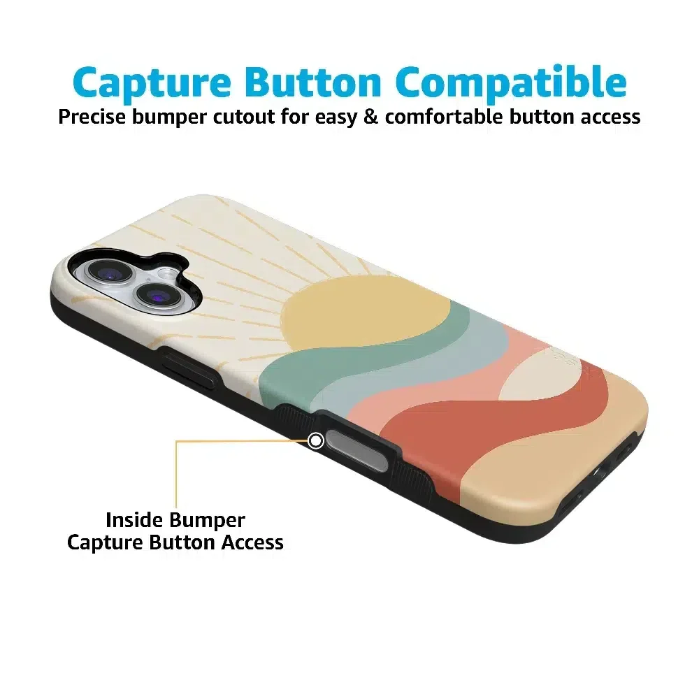 Here Comes the Sun | Colorblock Sunset Case