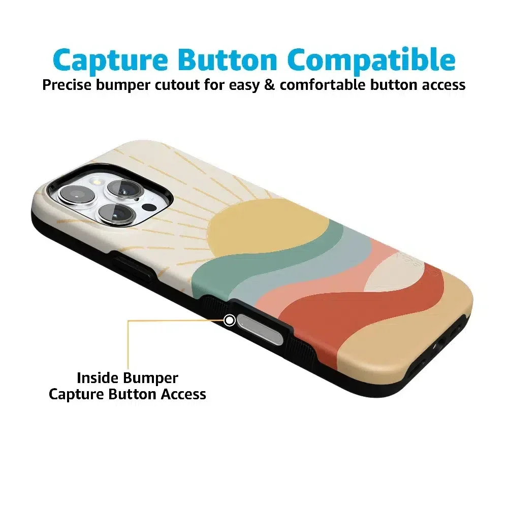 Here Comes the Sun | Colorblock Sunset Case
