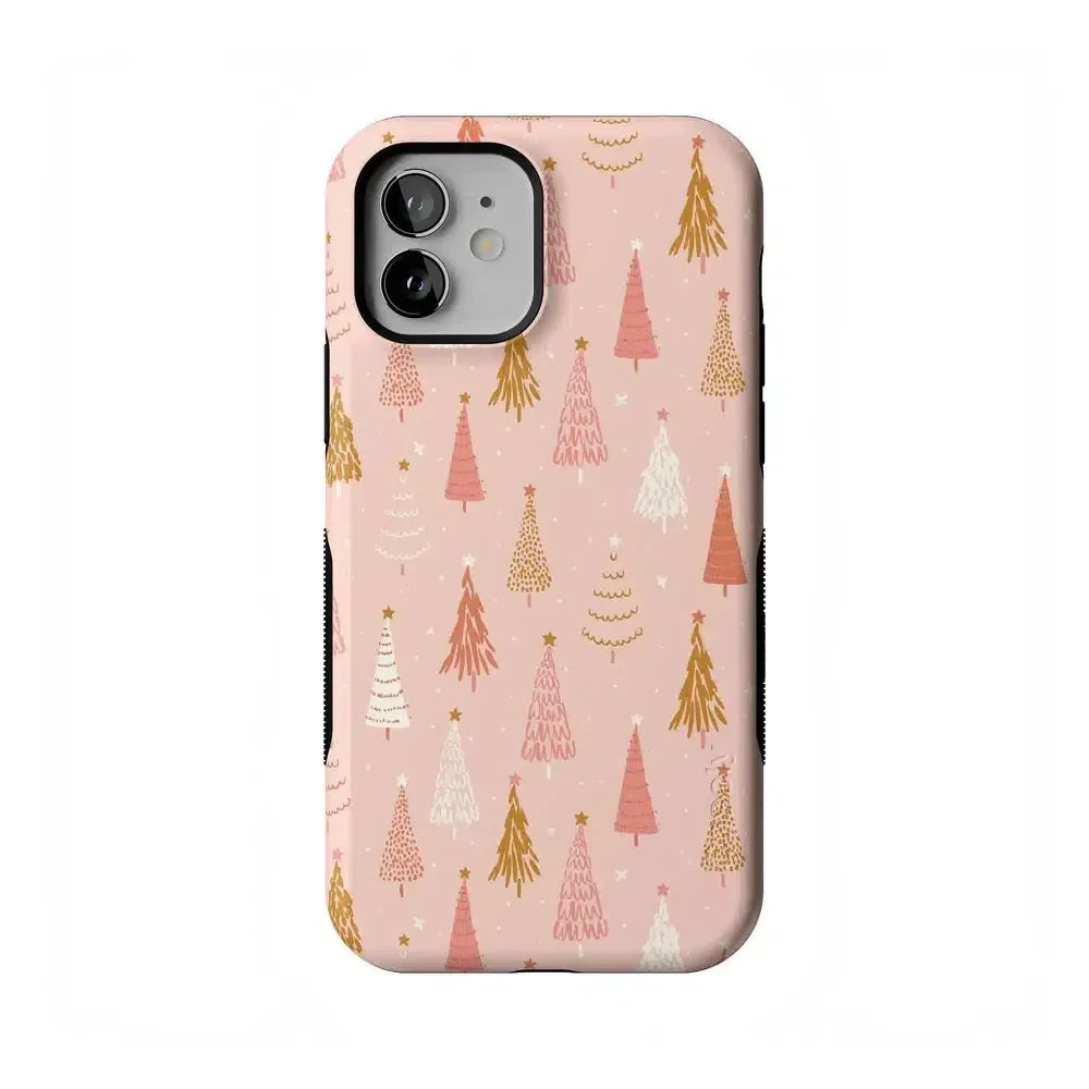Bubblegum Forest | Christmas Tree Case Phone Case Casetry Bold Flex + MagSafe® iPhone 12