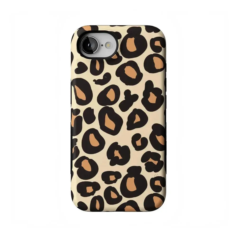 Into the Wild | Leopard Print Case iPhone Case get.casely Bold Flex + MagSafe® iPhone 16e 