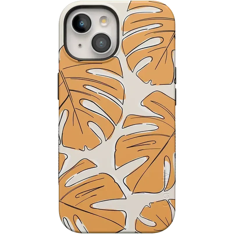 Island Time | Tropical Leaves Floral Case iPhone Case get.casely Bold Flex + MagSafe® iPhone 15 Plus 