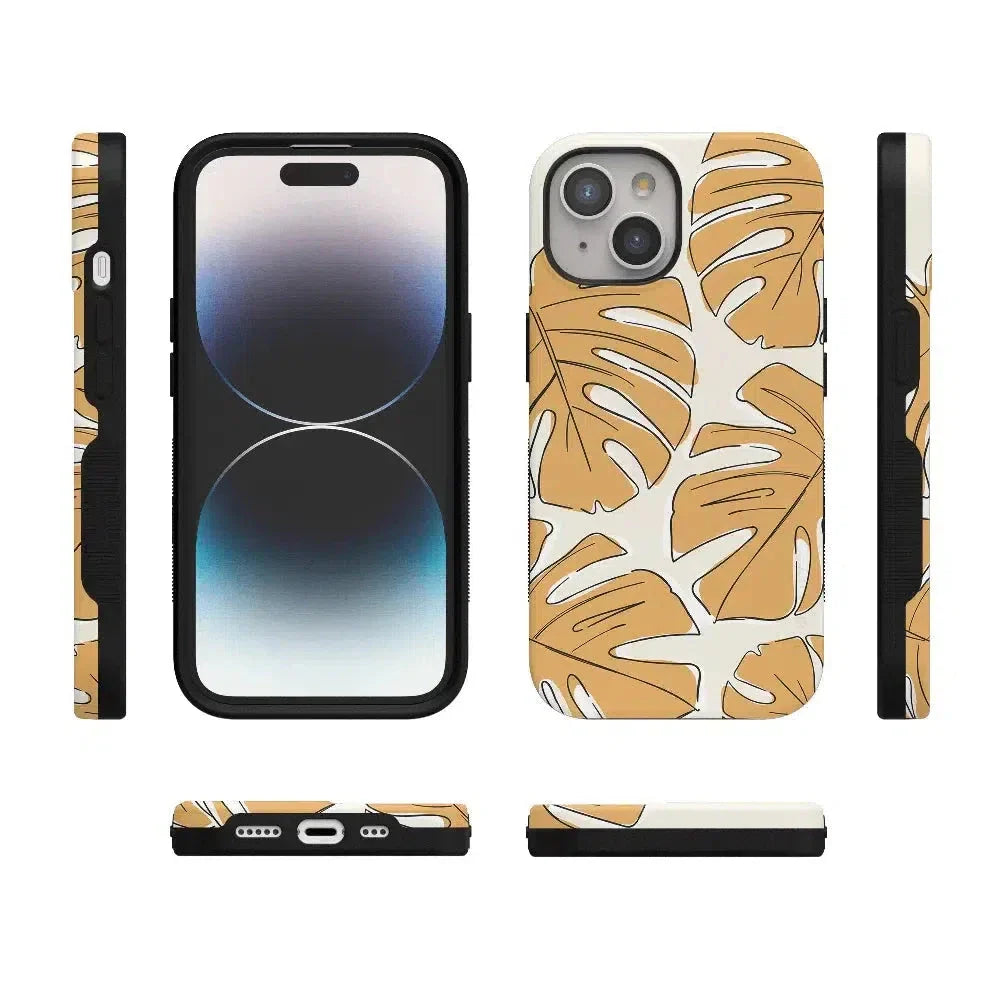 Island Time | Tropical Leaves Floral Case