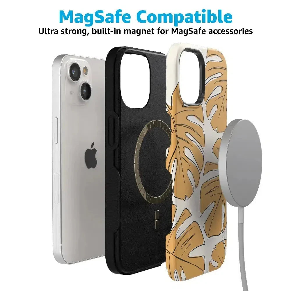 Island Time | Tropical Leaves Floral Case