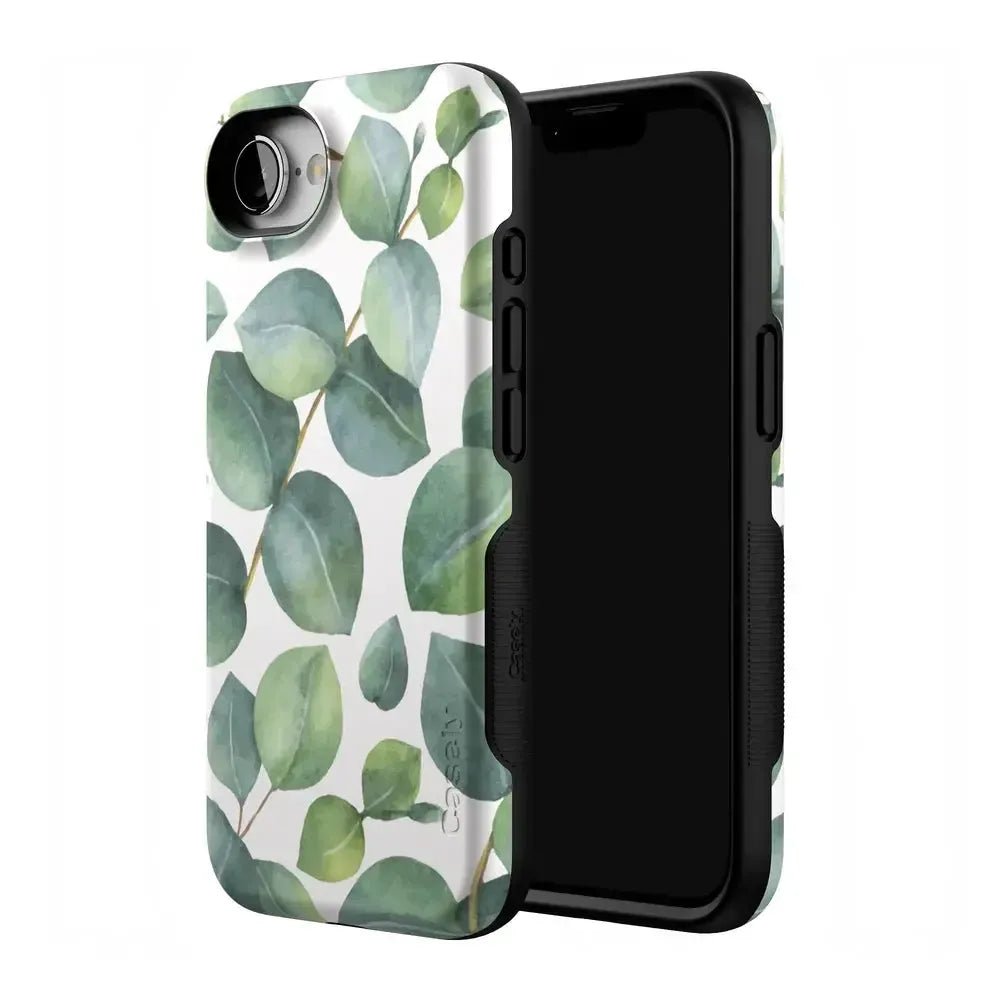 Leaf Me Alone | Green Floral Print Case