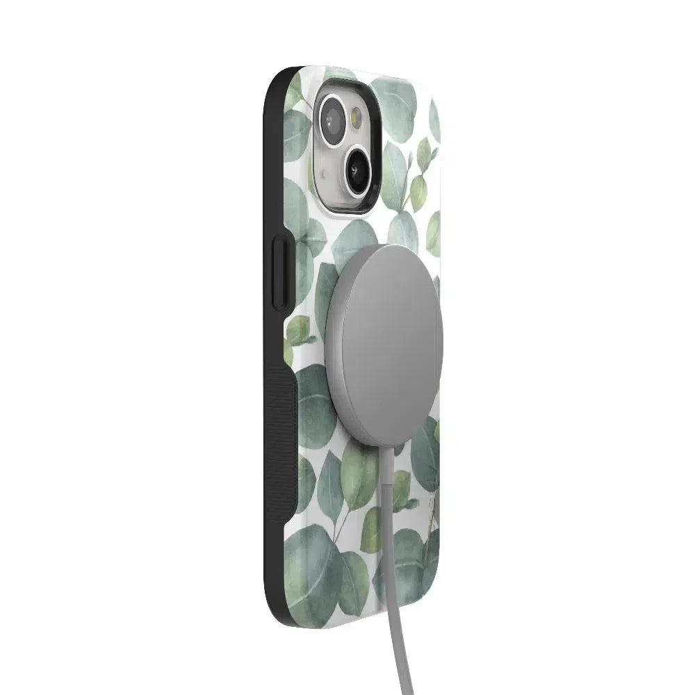 Leaf Me Alone | Green Floral Print Case