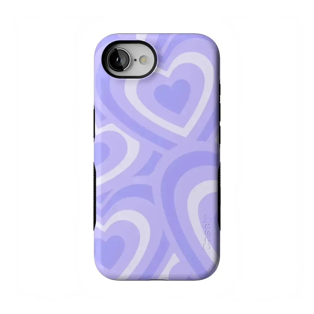 Love Song | Lavender Heart Case iPhone Case get.casely Bold Flex + MagSafe® iPhone 16e 