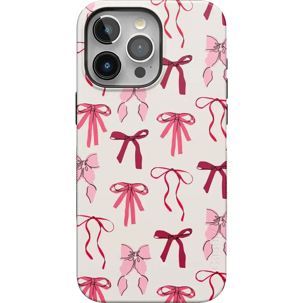 Lover Girlie | Pink Bows iPhone Case Phone Case Casetry Bold Flex + MagSafe® iPhone 15 Pro Max 