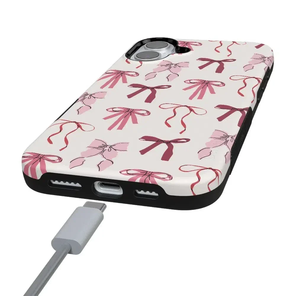 Lover Girlie | Pink Bows iPhone Case