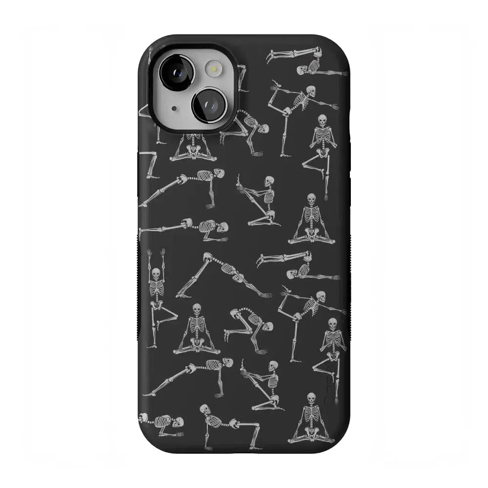 Corpse Pose | Skeleton Yoga Case Phone Case Casetry Bold Flex + MagSafe® iPhone 14 Plus