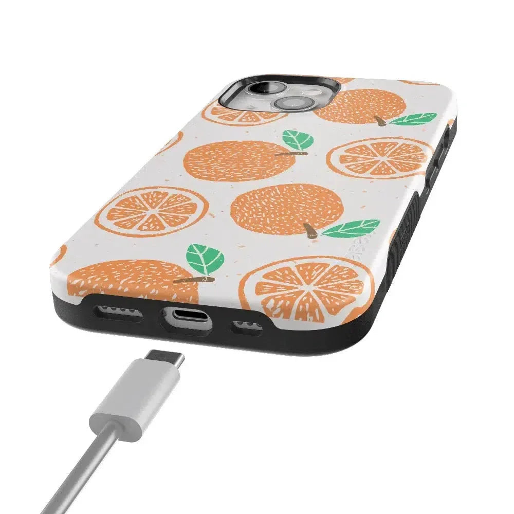 Main Squeeze | Orange Stamped Case