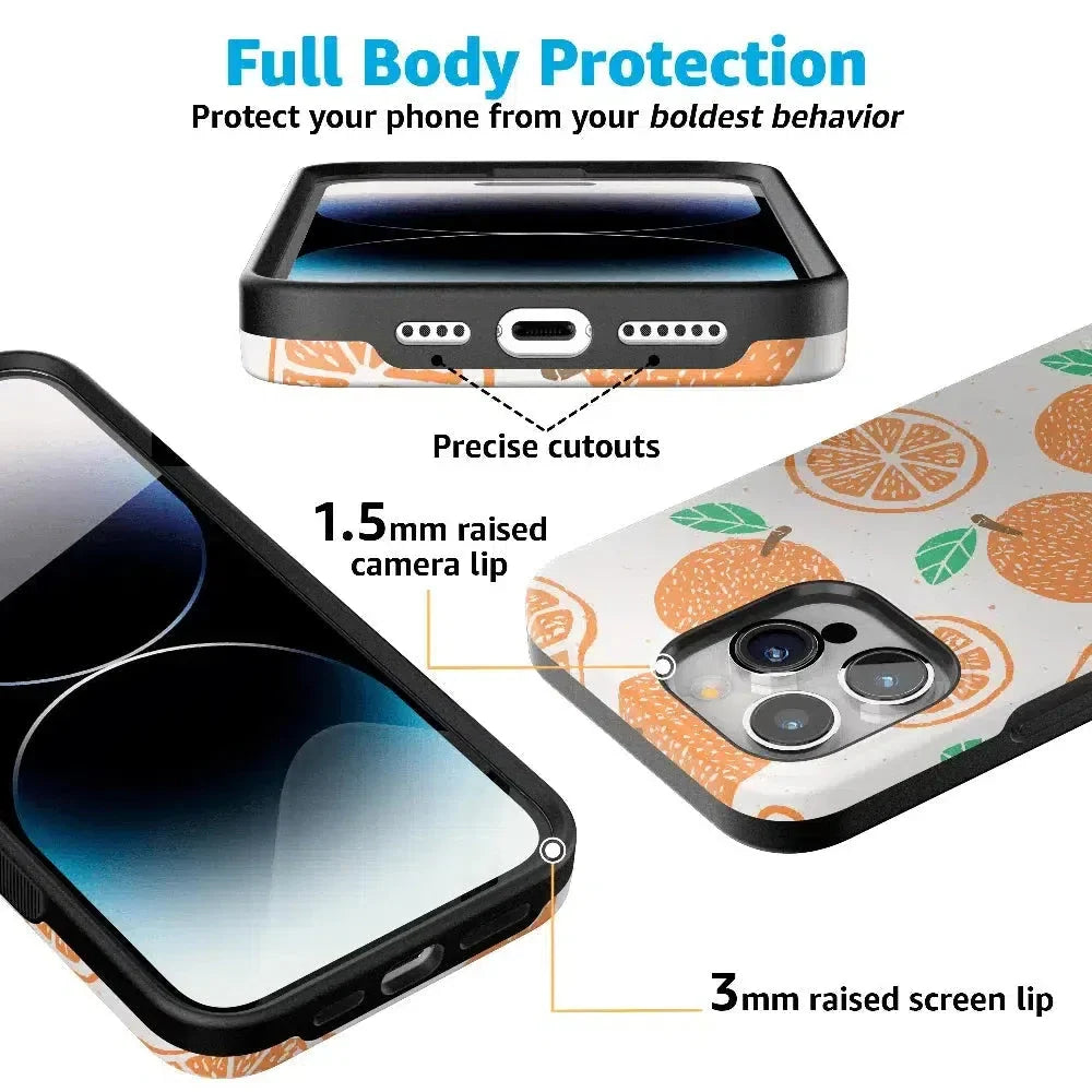 Main Squeeze | Orange Stamped Case