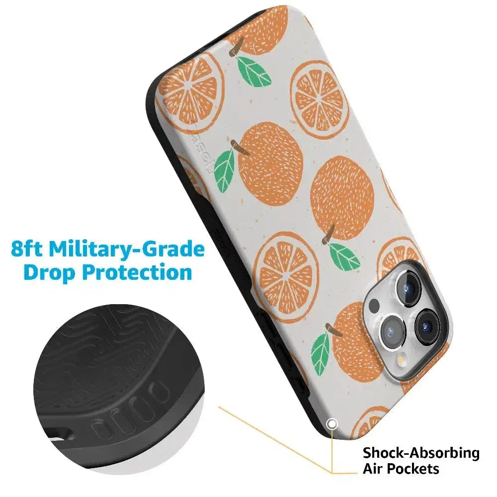 Main Squeeze | Orange Stamped Case